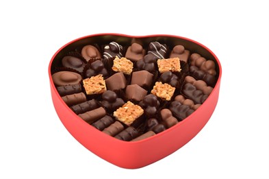 Klasik Spesiyal Çikolata Kalp Kutu 